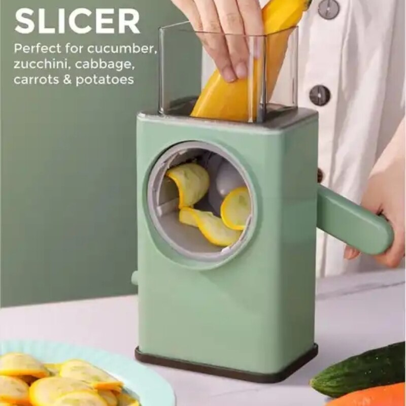 Multifunctional Rotary Vegetable Cutter