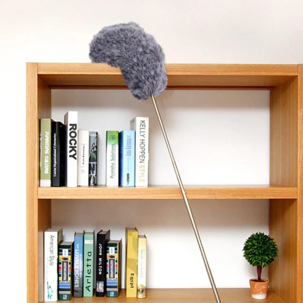 Extendable Microfiber Long Handle Fan/Wall Duster