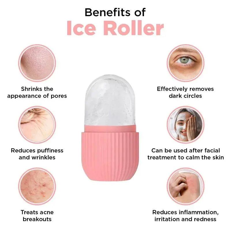 ICE Roller for Skincare - Facial ICE Massager