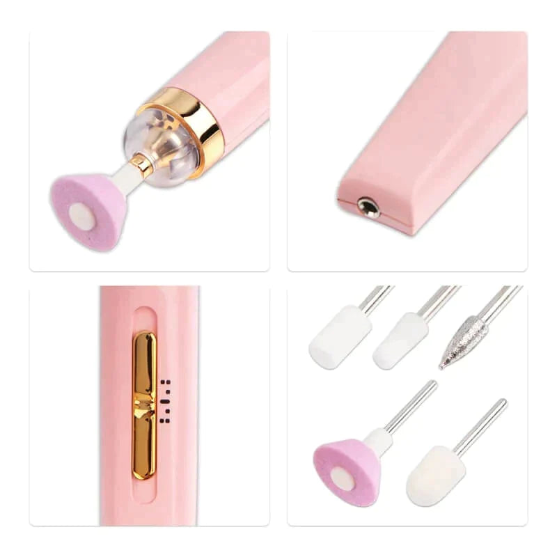 Rechargeable Flawless Salon Nail Finishing