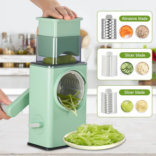 Multifunctional Rotary Vegetable Cutter