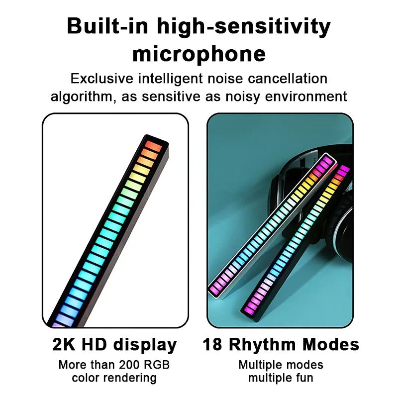 RGB Music Sound Control Music Level Controller