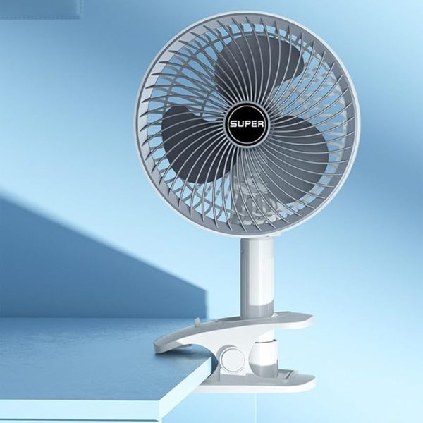 New Portable 3 Gears Rechargeable Desktop Fan