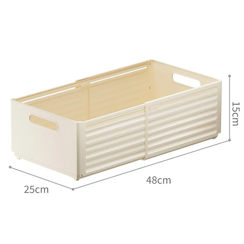 Telescopic Organizer Storage Box - Expandable Storage Solution for Every Space